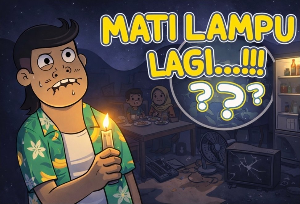 Warga Meranti Keluhkan Listrik Padam Saat Waktu Berbuka Puasa