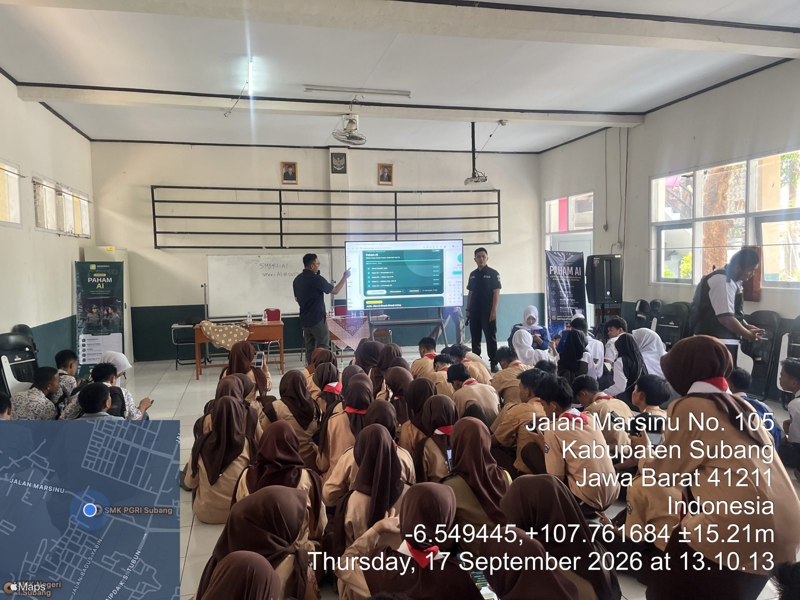 Polres Subang Berikan Edukasi Paham AI kepada Siswa SMA/SMK Swasta