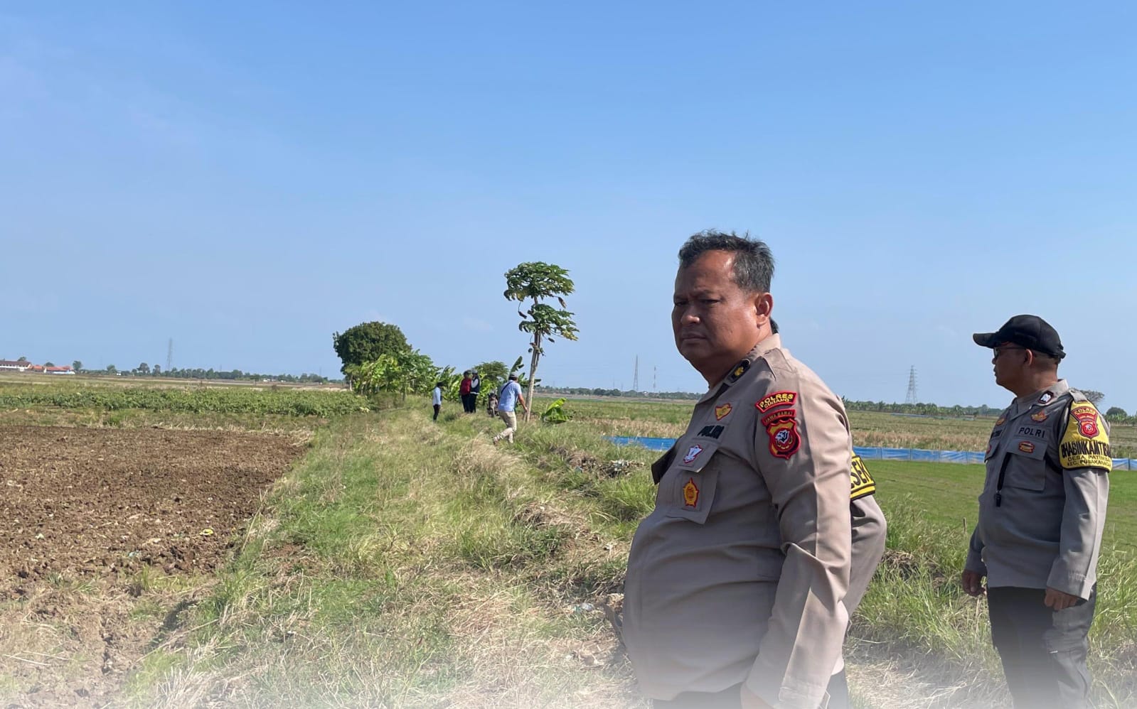 Polres Subang Periksa Lahan Sawah untuk Dukung Swasembada Pangan 2025
